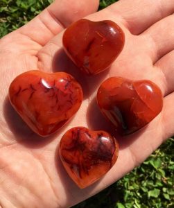 Carnelian stones for depression