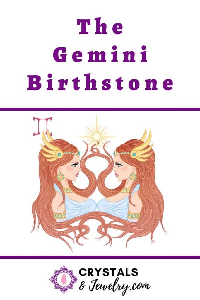 Gemini hot sale horoscope birthstone