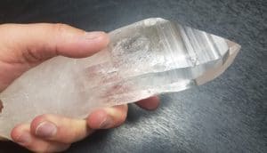 Unusual Lemurian Seed Crystal example