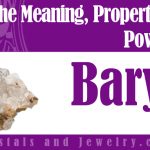 Baryte Meaning Properties Powers