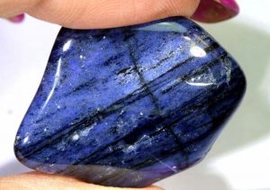 A gorgeous piece of Blue Dumortierite Quartz