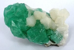 A beautiful piece of Green Apophyllite stone