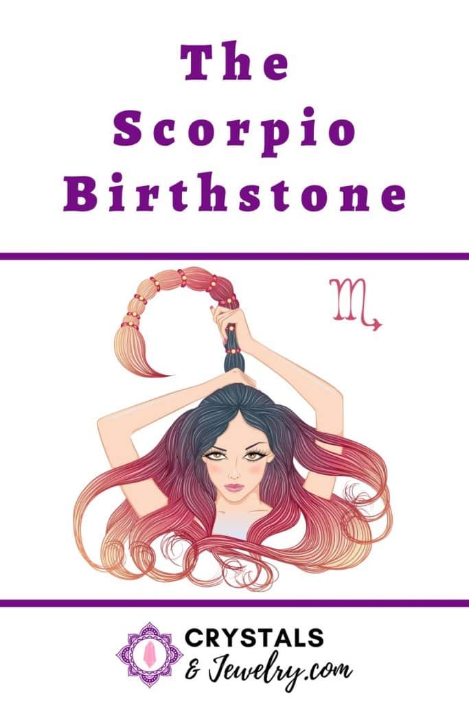 Scorpio birthstone meaning sale