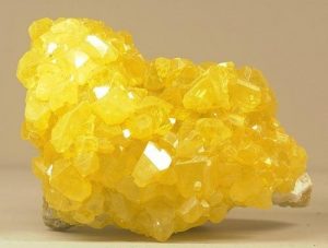 sulphur crystals