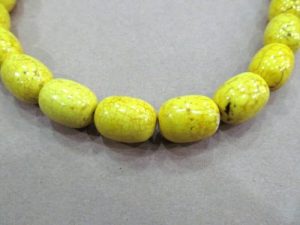 Yellow Turquoise beads
