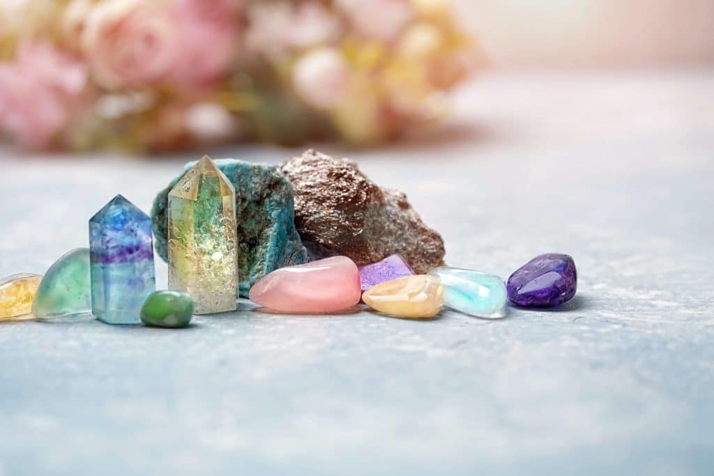 Various Crystals and Gemstones