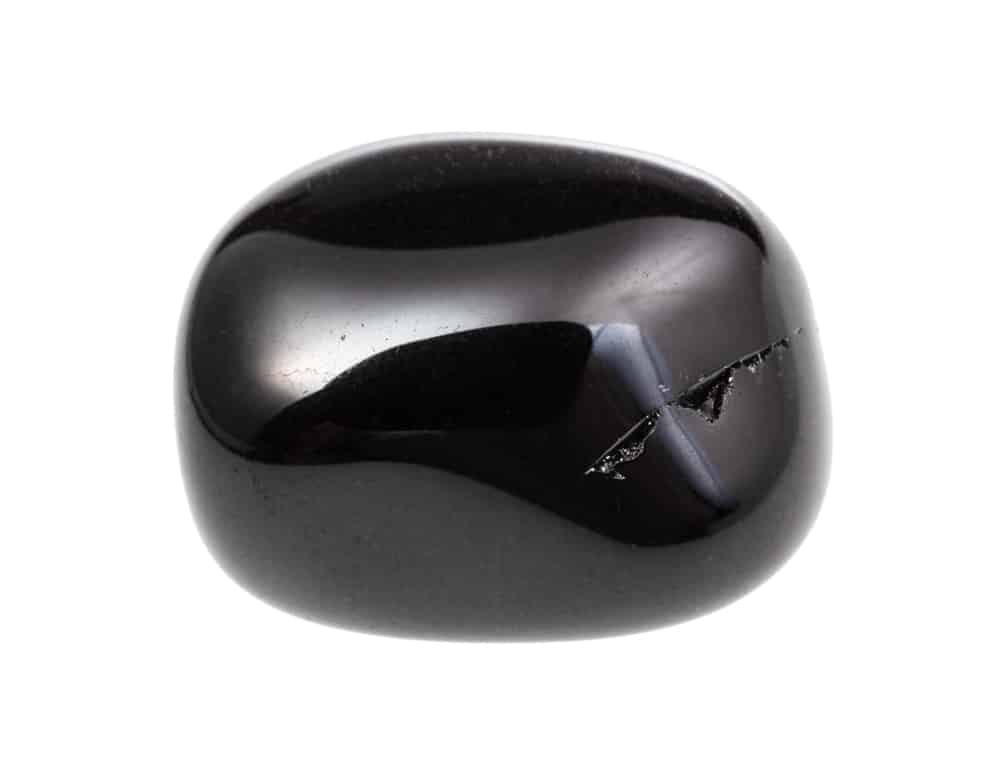 Polished Tumbled Black Onyx Stone
