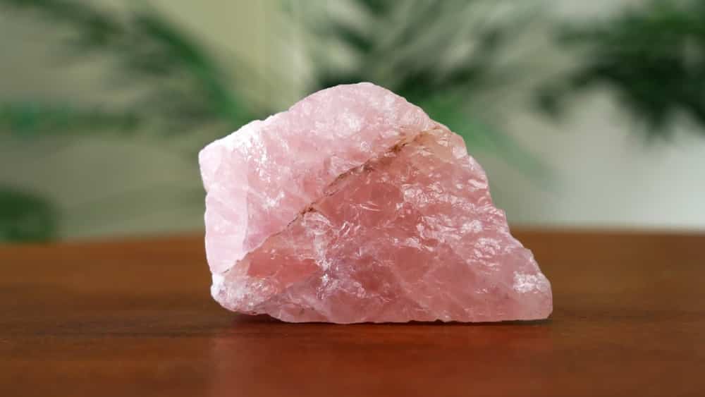Real Rose Quartz Crystal
