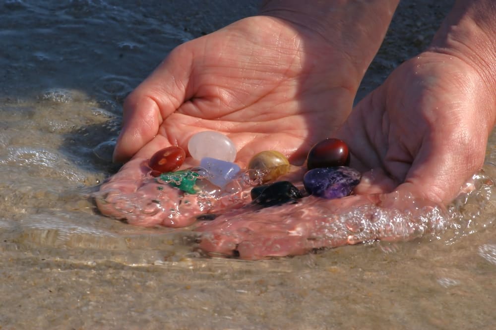 Salt Water Crystal Cleanse