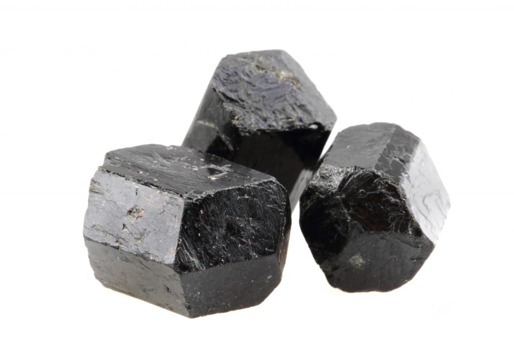 Black Tourmaline Pieces