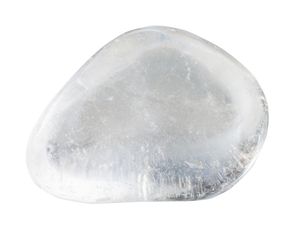 Clear Quartz tumbled stone